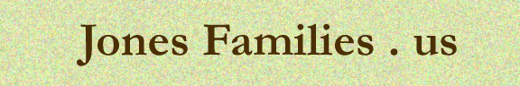 Jones Families . us Banner